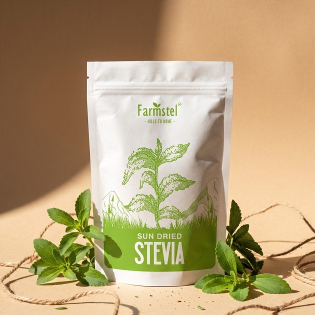 Sun Dried Stevia Leaves